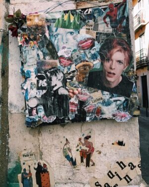 Emma Schweiger Instagram - Bowie in Lisbon 🌈