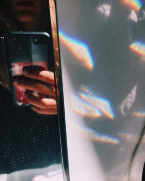 Emma Schweiger Instagram - The mirror is a little dusty