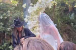 Erica Chidi Cohen Instagram - i only came out in my mid-30s after i got divorced. that's why witnessing two women freely choosing each other never stops feeling extraordinary. @arielrezek and @777apatow wedding felt particularly special because ariel and i met 10 years ago at my first wedding—she came as her boyfriend’s date. neither of us could have imagined how much our lives would change over the next ten years, or the tender friendship we would grow along the way.
fast forward to today: we're deeply in love with women who make us feel safe and surrounded only by people who understand and accept us fully. every exquisite, decadent, chartreuse-infused moment is featured in vogue today and will stay in our hearts forever. truly one of the most special days—joyful, affirming, and intentional in every detail.
ariel and lindsay, may your years together be filled with the kind of love that transforms, grounds, and nourishes you both. @vatanashaw and i love you! 🌈