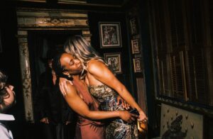 Erica Chidi Cohen Instagram - i only came out in my mid-30s after i got divorced. that's why witnessing two women freely choosing each other never stops feeling extraordinary. @arielrezek and @777apatow wedding felt particularly special because ariel and i met 10 years ago at my first wedding—she came as her boyfriend’s date. neither of us could have imagined how much our lives would change over the next ten years, or the tender friendship we would grow along the way.

fast forward to today: we're deeply in love with women who make us feel safe and surrounded only by people who understand and accept us fully. every exquisite, decadent, chartreuse-infused moment is featured in vogue today and will stay in our hearts forever. truly one of the most special days—joyful, affirming, and intentional in every detail.

ariel and lindsay, may your years together be filled with the kind of love that transforms, grounds, and nourishes you both. @vatanashaw and i love you! 🌈