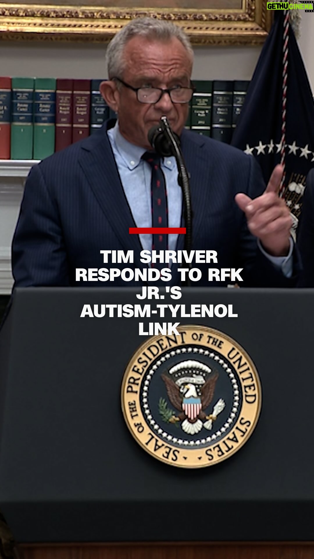 Erin Burnett - 3.1K Likes - Timothy Shriver, the chairman of Special Olympics International and cousin of HHS Secretary RFK Junior, reacts to President Trump and RFK junior’s announcement pushing an unproven link between #Autism and #Tylenol. 

#CNN #OutFrontCNN #RFKjr