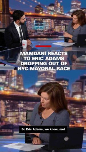 Erin Burnett Instagram - CNN's @erinburnettoutfront spoke with Zohran Mamdani, New York City mayoral candidate, about Mayor Eric Adams dropping out of the race.

Read more at the link in @cnn's bio.