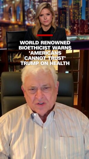 Erin Burnett Instagram - World-renowned medical ethicist Arthur Caplan slams President Trump and HHS Secretary #RFKjr.’s push to link #Autism to #Tylenol, declaring “Americans cannot trust” the #Trump administration on health issues. 

#OutFrontCNN