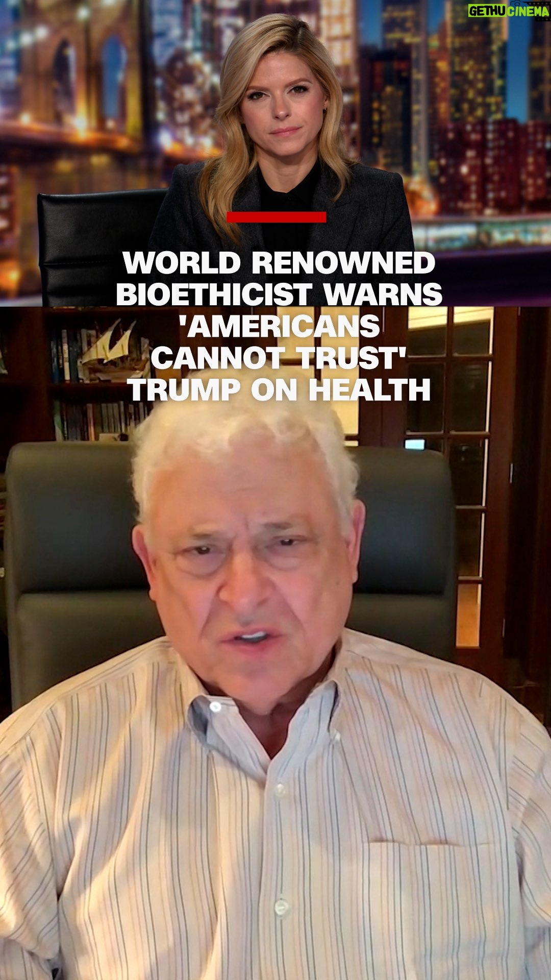 Erin Burnett - 3K Likes - World-renowned medical ethicist Arthur Caplan slams President Trump and HHS Secretary #RFKjr.’s push to link #Autism to #Tylenol, declaring “Americans cannot trust” the #Trump administration on health issues. 

#OutFrontCNN