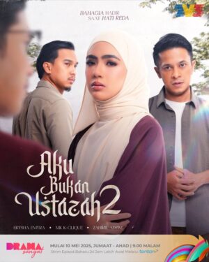 Erysha Emyra Instagram - ‼️AKAN DATANG ‼️
▶️ #AkuBukanUstazah2
Mulai 10 Mei
Setiap Jumaat - Ahad, 9:00 Malam Di TV3!
Korang boleh strim episod baharu #AkuBukanUstazah2 24 jam lebih awal di Tonton!
@eryshaemyra sebagai Aminah
@hairiwhuut sebagai Adam
@zahiriladzim sebagai Omar
@shazabae_ sebagai Sam
@haneesyahanee sebagai Sally
@fikhreebakar sebagai Ustaz Aslam
@ahmadsyafiq_79 sebagai Ustaz Azhar
@syadmutalib sebagai Ustazah Haziqah
Dan ramai lagi !
Terbitan : @globalstationsb
Arahan : Idora Rahman @ayidonara
#AkuBukanUstazah2
#DramaSangat
#TV3Malaysia
#Tonton