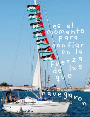 Esmeralda Pimentel Instagram - ¿Realmente los barcos terminarían con el g3noc1d10?
No, lo saben y lo sabemos. Pero es una muestra de solidaridad de los pueblos del mundo hacia Palestina para decirles que no están solxs y que seguiremos acá intentando y saliendo a las calles para sostenerles, que aunque la complicidad genocida de los gobiernos siga existiendo, los pueblos nos desbordaremos hasta llegar a G4za.
No se trata te poner en el centro la flotilla, se trata de mirar lo endeble que es el sistema internacional que construyeron las potencias, la poca o nula injerencia que tienen esos organismos internacionales gestionados por el Norte Global. Lo que nos muestra este ataque a la flotilla es que el derecho internacional se puede romper y manejar como las potencias decidan, que nunca ha existido para respetar a los pueblos.
Exigimos al gobierno de México @gobmexico y al @sremx romper con URGENCIA relaciones con Isr4el, exigimos el cese al fuego y al g3noc1dio palestino 🇵🇸🇵🇸🇵🇸🇵🇸🇵🇸🇵🇸🇵🇸🇵🇸🇵🇸