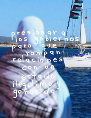 Esmeralda Pimentel Instagram - ¿Realmente los barcos terminarían con el g3noc1d10?
No, lo saben y lo sabemos. Pero es una muestra de solidaridad de los pueblos del mundo hacia Palestina para decirles que no están solxs y que seguiremos acá intentando y saliendo a las calles para sostenerles, que aunque la complicidad genocida de los gobiernos siga existiendo, los pueblos nos desbordaremos hasta llegar a G4za.
No se trata te poner en el centro la flotilla, se trata de mirar lo endeble que es el sistema internacional que construyeron las potencias, la poca o nula injerencia que tienen esos organismos internacionales gestionados por el Norte Global. Lo que nos muestra este ataque a la flotilla es que el derecho internacional se puede romper y manejar como las potencias decidan, que nunca ha existido para respetar a los pueblos.
Exigimos al gobierno de México @gobmexico y al @sremx romper con URGENCIA relaciones con Isr4el, exigimos el cese al fuego y al g3noc1dio palestino 🇵🇸🇵🇸🇵🇸🇵🇸🇵🇸🇵🇸🇵🇸🇵🇸🇵🇸