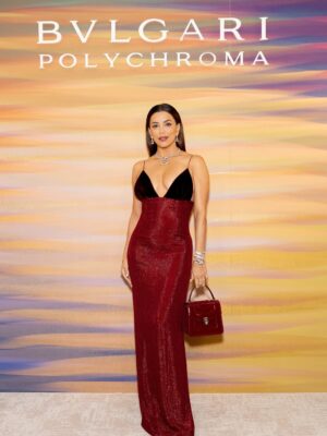 Eva Longoria Instagram - About last night with @bvlgari ✨♥️

#Bvlgari 
#BvlgarHighJewelry 
#Polychroma
#InPartnershipWithBvlgari
