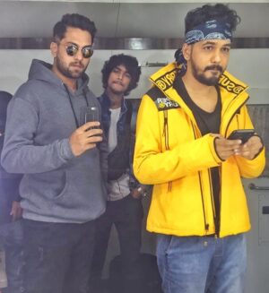 FJ Adisayam Instagram - Always I have been wondering about this man😅 And now next to him is like cloud nine 🙈 The man who inspired me to start rapping 💕And it’s a great gift of my life that he is mentoring me now 😍 I will keep telling this all the time that I met you in a stage before a year and now after that great journey now getting ur guidance is a very big boost up for my career Na @hiphoptamizha and I said @jeeva.jpg Anna that I will keep working hard ,harder and hardest to work in HipHop Tamizha and after a year it’s feels like a great achievement for me to be here Anna 🙈🤐 And yeah the coolest man @iamkaushikkrish . You are fun anna 💕 The comfort zone I get wth u is 🔥 Thanks a lot for that Anna 💕And I will keep working hard ,harder and hardest to keep you both satisfied 🙌🏻 SARI SOLUNGA IPPO YAARU WEIGHTU NU 😅💕💯🙈
#hiphoptamizha #hiphoptamizhaadhi #hiphoptamizhaarmy #tamizhhiphopvaazhga #realhiphopforlife #hiphoptamizhasongs #hiphoptamizhan #hiphoptamizhanfans🔥 #hhtveriyans #hiphoptamizhan_fc #kaushikkrish #bars #rap #beatbox #peacehiphop #peaceup #fjpeace