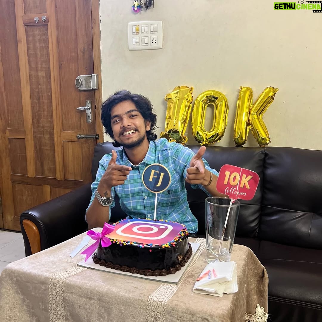 FJ Adisayam - 35.2K Likes - I'm so overwhelmed to realise that 10000 people know me and what I have done. Not a lot of them knew who FJ was a year ago, Now at this point having 10K followers, a huge number of friends is a BiG deal for me. Keep showering this love and support ever. I am forever grateful to all of you. 
You all know I got this height through Suzhal. I am definitely grateful to the entire team!!!
Finally we made it ❤️ 

#suzhal #suzhalonprime #actor #webseries #tamilseries #suzhalseries #instagramtrending #trending #actorslife #cinema #naanungalfj