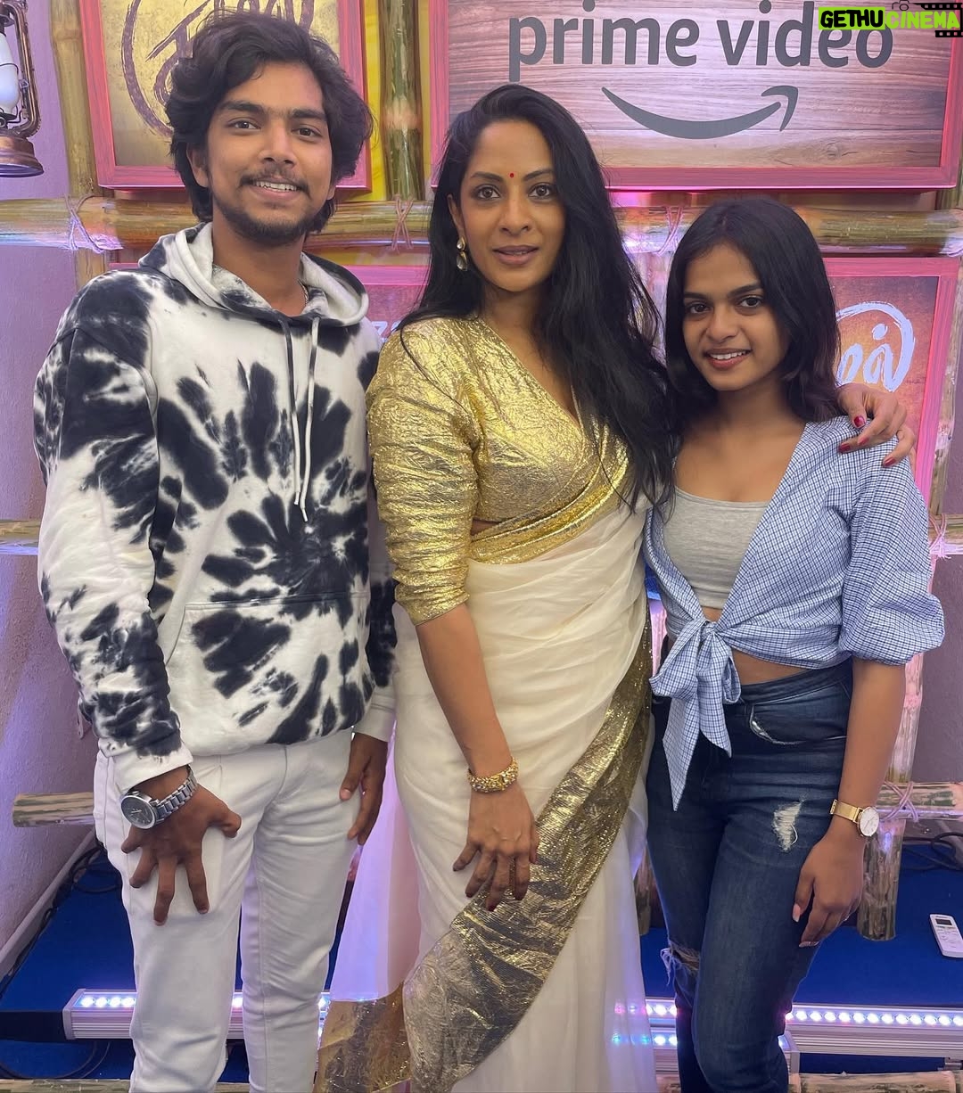 FJ Adisayam - 55.3K Likes - And here’s my on screen family which is apparently a real family now . The comfort. Zone I got with my mother @sriya_reddy (Regina), @kathir_l (Sakkara) anna and Dad Prem sir is something very blessed I feel . Love you all for showing Soo much of love to our family . 

#suzhalonprime #suzhalthevortex #actorslife #actors #kathiractor #premactor #sriyareddyfans #suzhal #naanungalfj