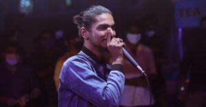 FJ Adisayam Instagram - 🎙
@hakunamatata_sai click 📸
#openmic #tigom #tigopenmic #chennaiscenes #chennaimusicscene #liveperformance #porkalam #rap #beatboxing #breaking #fjpeace