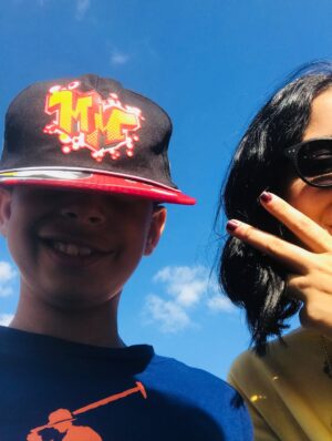 Fadwa Abed Instagram - Happiest birthday kiddo 

To forever going places, discussing & discovering the world together 

To forever you asking me whatsoever thinking I have all the answers 

To forever more of your smile , health & happiness. 

I love you beyond what my physical form can carry ♥️🧿 🎂 
@fw.eissa