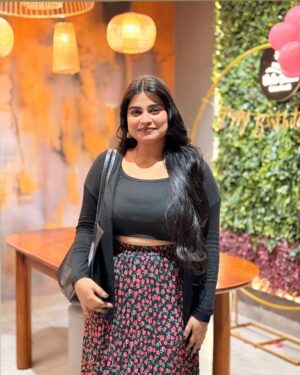Farsana Rahman Instagram - 🦋
#fyp #outfit #love #smile #amaran #saipallavi #happy #sanarahman #trendingsong