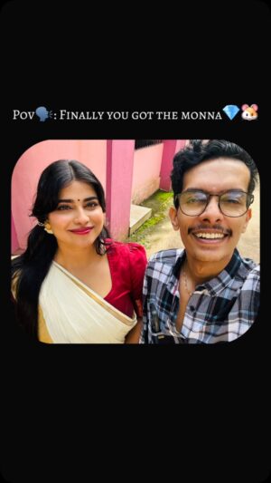 Farsana Rahman Instagram - Mention your monna friend🫣🤪
.
.
#reelsinstagram #reels #explore #instagram #fyp #malayalamtrolls #sarath_rhythms #sanarahman