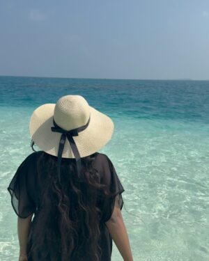 Farsana Rahman Instagram - Lakshadeep 🩵🤍🩵
#sea #beachvibes #beach #lakshadweep #love #fyp #sanarahman #fun #vacation