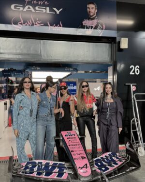 Gamila Awad Instagram - Speed, style, and the sound of engines. Adrenaline at its chicest! @f1 🏎️