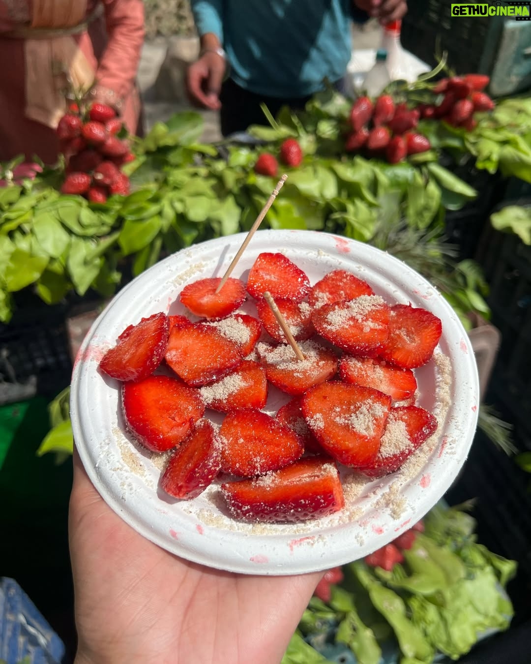 Gargee Nandy - 1.3K Likes - Strawberries 🍓 for the win!