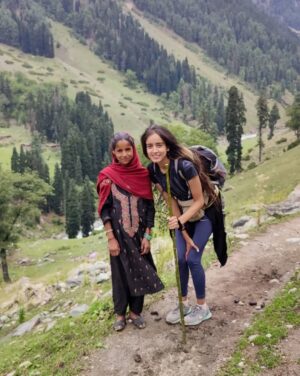 Gauri Prajapat Instagram - Befor this trip, whenever I use to hear the word Kashmir, the first thought which crossed my mind was, gun shots, protests and riots.
I'm so happy that I did this offbeat Kashmir trip with @onhisowntrip  which made me realise how wrong I was. How everything I knew about this heaven was wrong. 
The people here are so welcoming and genuine. The warmth with which they'll treat you will melt your heart ❤️. So polite with their words with a kind smile. The place- khoobsurat ❤️
Thankyou so much @capn_nero and @onhisowntrip for this experience, for making me unlearn and relearn✨
.
The phrase - "never judge a book by it's cover" is so true. 
.
.
.
.
.
.
.
#kashmirtrip2021 #indorigauri #pahalgam #onhisowntrip #kashmir #travelgram #mountains #heavenishere #travelphotography #memoriesforlife #kashmiri #bondsthatgobeyond #theguyonhisowntrip #heavenonearth #travelinfluencer #blogger #trending #trip2021 #travelmore #lovemore #famjam #lovethisplace