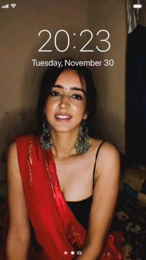 Gauri Prajapat Instagram - Trying to keep-up with the trend!
Tell me if you like it🤭
.
.
.
.
.
#reels #indorigauri #trendingreels #explore #indoregram #reelsofinstagram #indianoutfit #sareelove #regionalmusic #instachallenge #coverchallenge