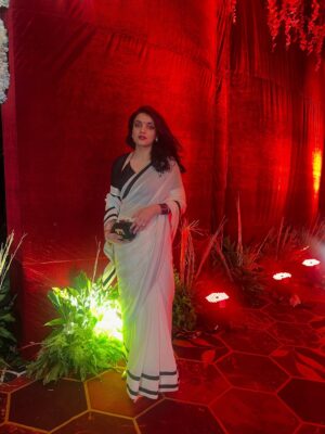 Gaurika Rathi Instagram - 🤍🧿✨

Wearing @houseofmasaba