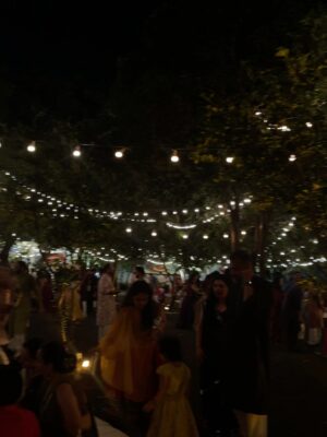Gaurika Rathi Instagram - Last night was beautiful 🧿🤍✨
 @navraasgarbaofficial 🤍

To the most most beautiful nine nights. I will miss you so much.