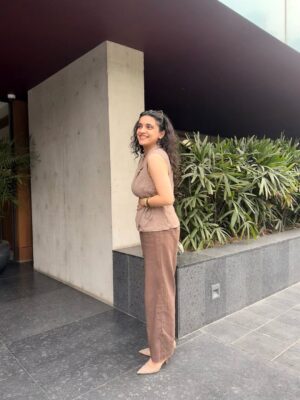 Gaurika Rathi Instagram - Crazy days ahead🤍🎀🧿

Also, this combination lives rent free in my mind, heart & wardrobe🫠