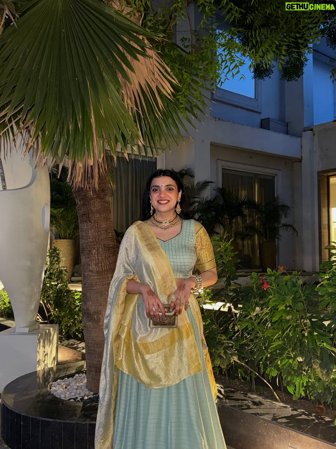 Gaurika Rathi - 1.2K Likes - Not getting over this outfit 🎀🤍🤌
Favourite Palette.

Comment ‘🎀’ for outfit details.