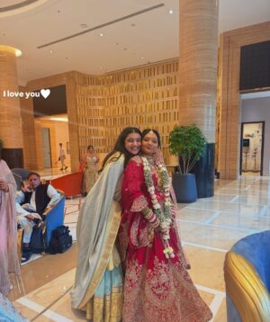Gaurika Rathi Instagram - A friendship of over 13 years.
I knew she is a permanent piece because she showed up when life was extremely unfair, when I lost my very special person. I always say and will keep saying I have the best of humans in my life.
We have come a long long way and seeing you getting married to your LOVER is the most wholesome feeling.
my best girl is married.
I will miss you so much.
I love you🤍😭🧿