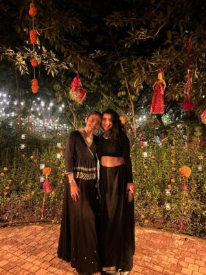 Gaurika Rathi Instagram - Last night was beautiful 🧿🤍✨
 @navraasgarbaofficial 🤍

To the most most beautiful nine nights. I will miss you so much.