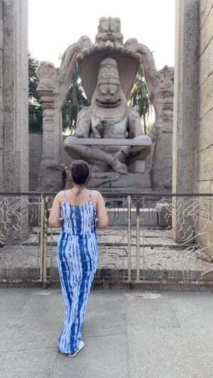 Geetanjali Singh Instagram - Beauty of a Surrendered Heart 🙏🏻💕
#blissful
.
.
.
.
.
.
📍Ugra Narasimha Temple / Shree Badavilinga Gudi,
Karnataka
.
.
.
.
.
#travel #travelreels #spiritual #truebliss #shiva #divine #badavalinga #travelindia #secrettemples #placestosee #mustseeplaces #traveltoexplore #reels #reelitfeelit #reelsinstagram #explore #reelswithgeetanjali #geetanjalisingh #igtravel