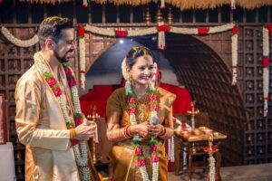 Giaa Manek Instagram - “Pristine and serene, in the abode of the Velliangiri Hills… immersed in divine grace, joy, and gratitude, we felt truly blessed as we walked through this well-defined, simple, profound, and sacred process of Bhuta Shuddhi Vivaha.

To all our loved ones who couldn’t be a part of the Vivaha—know that your love, wishes, and blessings were with us every step of the way. Grateful beyond words.

#love #gratitude”