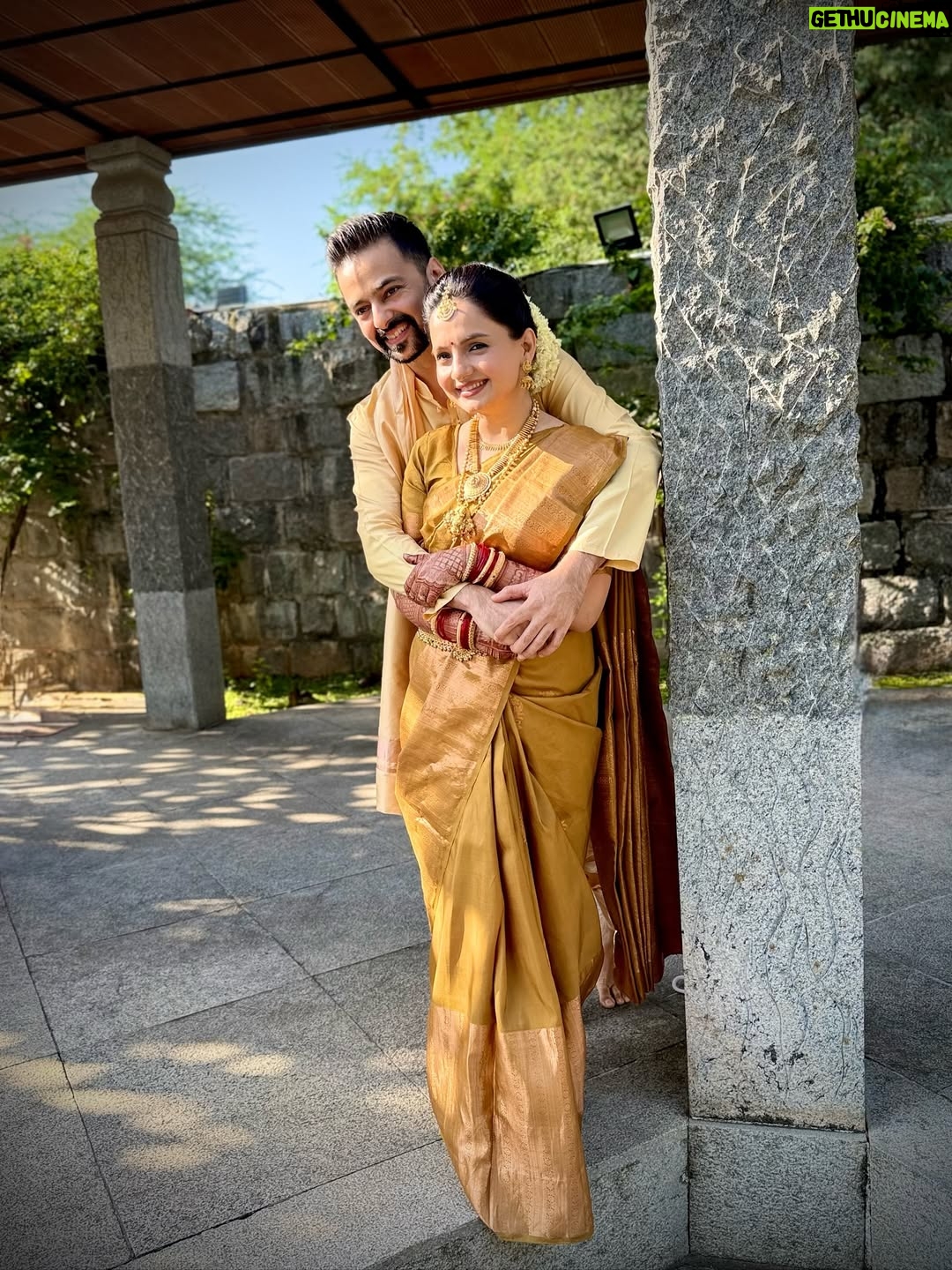 Giaa Manek - 278.1K Likes - With the grace of Divine and Master’s and with all the love showered, we’ve stepped into this forever union — hand in hand, heart to heart.

We were two friends, today we’re husband & wife.

So grateful for the love, blessings and wishes from all our loved ones who made this day so special.

Cheers to a lifetime of laughter, adventure, memories, and togetherness as Mr. & Mrs

Gia & Varunn 
#bhutashuddhiwedding #isha #gratitude