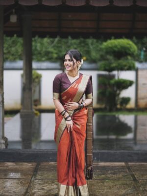 Gopika Ramesh Instagram - only rsvp i never miss = sadhya season 😮💨
MUA: @reshmi_pillai_makeover
📸: @vishnu_thilakan_