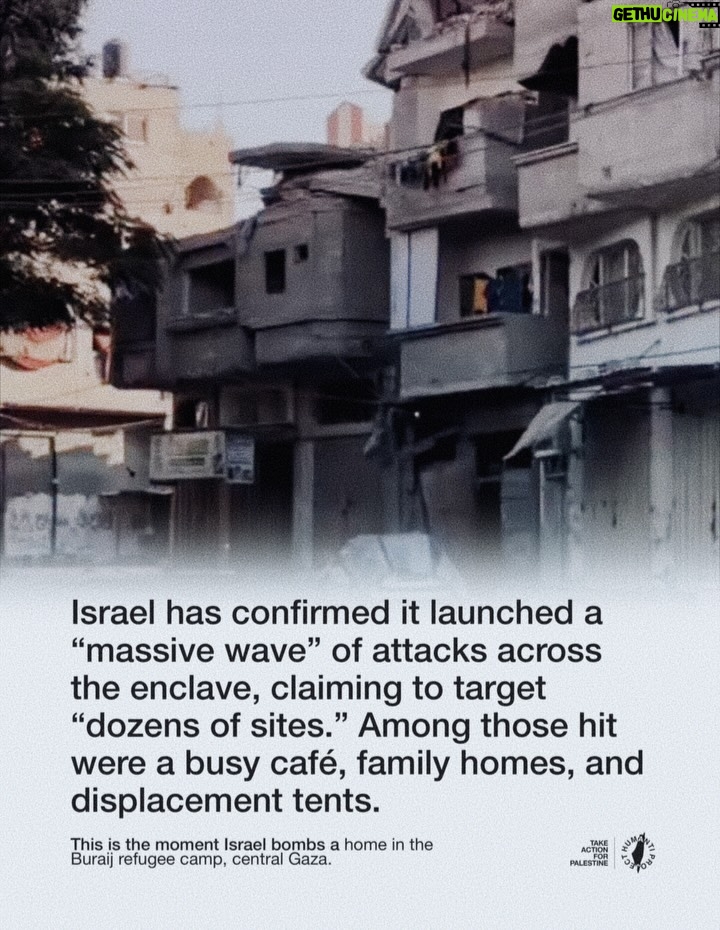 Greta Thunberg - 371.1K Likes - 🚨 ISRAEL RAINS OVER 100 AIRSTRIKES ON GAZA 🚨

Since dawn, at least 100 Israeli airstr-kes have hit Gaza. At least 15 people have been k-lled so far, with the toll expected to rise in the coming hours as rescue teams reach more areas.

Israel has confirmed it launched a “massive wave” of attacks across the enclave, claiming to target “dozens of sites.” Among those hit were a busy café, family homes, and displacement tents.

On top of slaughter/ng entire families, Israel has announced it will block all aid from entering Gaza until further notice.

TAKE ACTION

* This post includes a free email template — send it to your elected official today - click the link in @humantiproject’s bio, or visit Humanti.org
* You can also use the template as a call guide. Find your MP’s, representative’s or elected official’s number online and speak to them directly.

Demand: Lift the siege, sanctions, a complete two-way trade embargo, and an immediate halt to all weapons shipments to Israel.

Sources on Slide 8