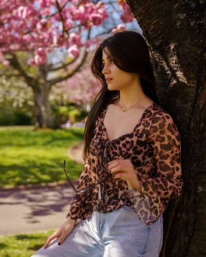 Gunjan Kunwar Instagram - I’d stare too 👀☀️🌷 

📸- @philhultonphotography 

#ɴᴇᴡᴘᴏsᴛ #showsomelove #gunjankunwar #pahadi #photography #portrait #trending #blossom #explore #cardiff #wales #summer #unitedkingdom #ootd #drama #capturingthemoment #fashionblogger #fashioninstagram #fashioninfluencer #goodvibes #sunshine #uk #foryou #swipeleft #naturalphotography #candid #travel #fashiongram #fashionnova #new