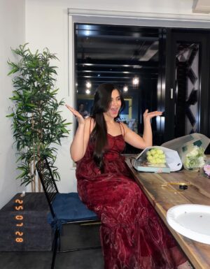 Gunjan Kunwar Instagram - This birthday felt different - my first one away from home, the familiar voices, hugs, and chaos. 6 months in a new country, living alone, navigating life on my own terms. It has changed me in ways I’m still trying to understand.
For the first time, I hosted my own party — planned it, decorated, smiled through the nerves — and somewhere in between, I realized how much I’ve grown. But I also felt the ache. I missed my family with every candle I lit, with every laugh I shared. No video call can replace the comfort of home.
Still, my heart is full. Full of gratitude — for the strength I didn’t know I had, for the love I received from you all, and for this life I’m learning to build on my own.
To my Insta family: thank you for your wishes, messages, and presence.💗
Here’s to embracing the beautiful, the hard, and everything in between. 🫶🏻
#birthday #awayfromhome #gratitude #misshome #instagram #instamoment #instalove #fyp #gunjankunwar