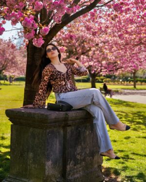 Gunjan Kunwar Instagram - I’d stare too 👀☀️🌷
📸- @philhultonphotography
#ɴᴇᴡᴘᴏsᴛ #showsomelove #gunjankunwar #pahadi #photography #portrait #trending #blossom #explore #cardiff #wales #summer #unitedkingdom #ootd #drama #capturingthemoment #fashionblogger #fashioninstagram #fashioninfluencer #goodvibes #sunshine #uk #foryou #swipeleft #naturalphotography #candid #travel #fashiongram #fashionnova #new