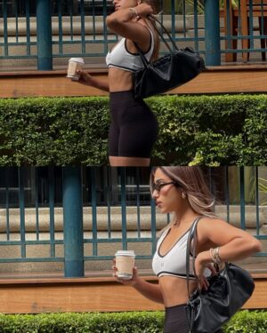 Gurleen Dahelay Instagram - hot girl stroll ft @myelawear & @karanaujla🚦