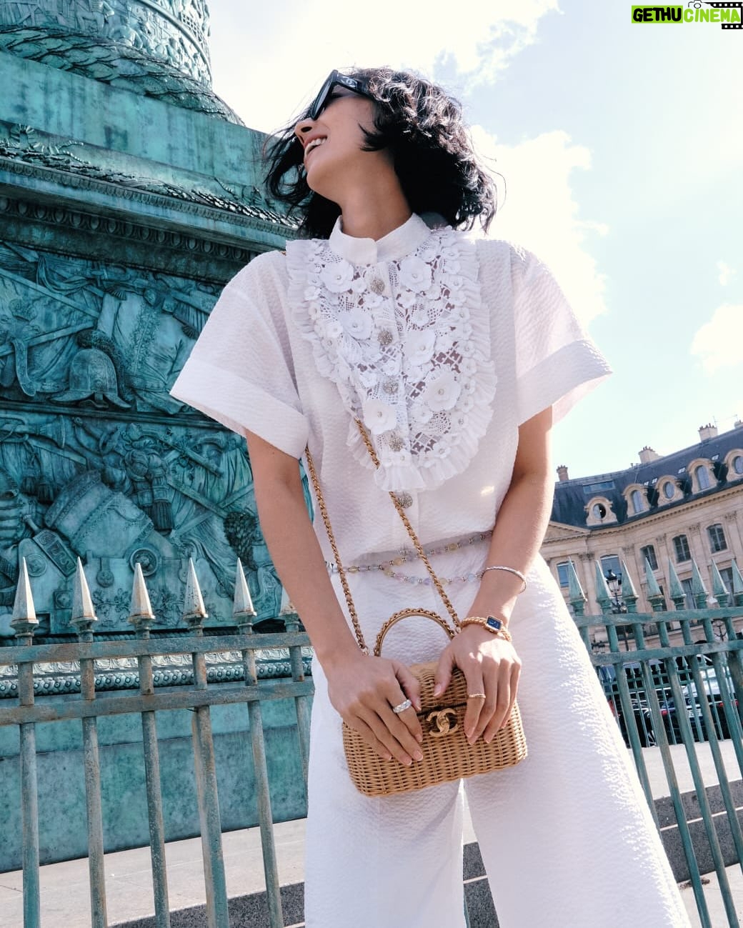 Gwei Lun-mei - 8K Likes - Arrived Paris for the CHANEL Spring-Summer 2026 Show!!! I am so looking forward to it!!! 

#CHANELSpringSummer 
@chanelofficial