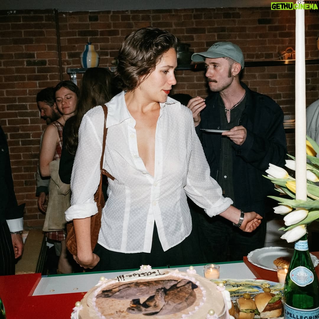 Hailey Benton Gates - 2.5K Likes - I have incredibly decent friends who helped us celebrate this wild win with cake, merguez and important DVDs. 
🥺 @sundanceorg @souvenirshop.nyc @gohar.world 

Ps. Mary Harron found her own film in the pile!! 

Nice pics by @_philiptran @thekateowen 
Shitty pics by me.