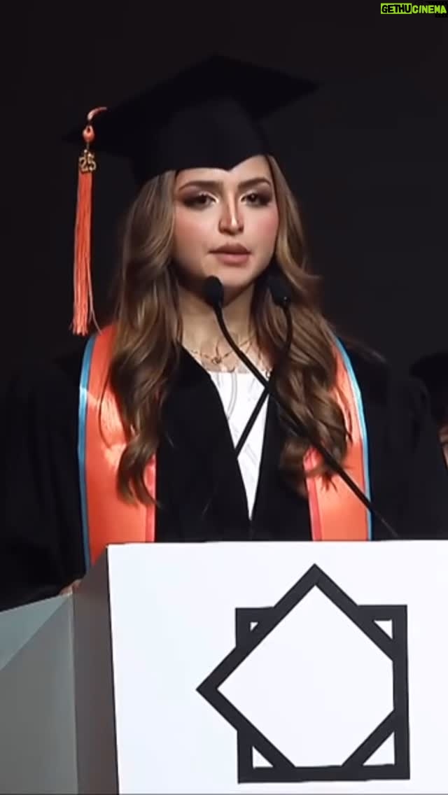 Hala Al Turk - 151.7K Likes - From Bahrain to Dubai — this speech holds pieces of my journey, my struggles, and the people who shaped me. Forever grateful for this chapter. 🎓🧡 #didi2025 

من البحرين لدبي، هالكلمة فيها مشواري، تعبي، والناس اللي وقفوا معاي. ممتنة من قلبي لهالتجربة 🎓🧡 #دفعة_٢٠٢٥

#حلا_الترك #اكسبلور #explore #البحرين #الامارات #graduation #speech