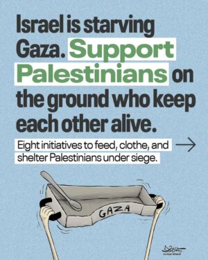 Haley Webb Instagram - Via @wawog_now Palestinians have sounded the alarm for months over the Israeli-engineered famine starving Gaza’s residents. The U.S.-Israeli zionist alliance is marching ahead with its plan to exterminate Palestinians in Gaza through violent and systematic starvation. Anas Al-Sharif reports, "85% of Gaza's population have entered the "fifth stage" of malnutrition — the most critical and dangerous phase, which is often irreversible even if food becomes available in the future."

The international community has watched on as aid distribution has been hijacked by American mercenaries and IOF soldiers who shoot at aid seekers on the brink of starvation. Yesterday alone, 133 Palestinians were martyred including 3 children due to malnutrition and 38 aid seekers. Today, the Ministry of Health reported that 18 Palestinians have died of hunger in the past 24 hours, and another 73 people massacred after occupation forces indiscriminately fired “warning shots” into a crowd making their way towards the distribution sites run by the criminal Gaza “Humanitarian” Foundation. Gaza is not experiencing a humanitarian crisis. Rather, the U.S. and Israel are deliberately organizing the starvation of 2 million residents who’ve survived 21 months of missile attacks, sniper drones and endless bombs that have leveled much of the region to rubble.

Testimonies from Palestinians on the ground should be more than sufficient for the world to act, and yet the international community waits for a flawed system to officially recognize the crisis as “famine.” Gaza is “at risk of famine,” says the IPC Global Famine Review Committee, whose food insecurity scale measures famine in death, not in lived experience. These legal designations come too late. The time to act is now.

Between the astronomical prices for scarce supplies in the besieged region and the deadly risk of collecting food at U.S.-Israeli aid sites, it is our duty to materially support efforts of Palestinians who keep each other alive. 

Visit the Iinks or each group’s profile for direct ways to support. 

Illustration by @kamal_sharaf_1978