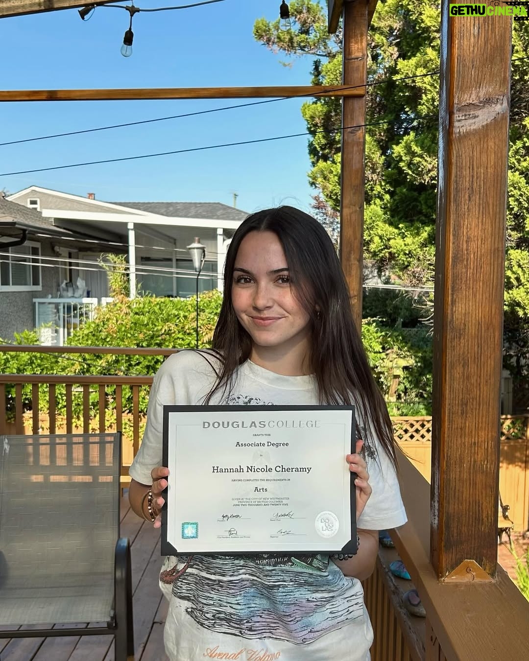 Hannah Cheramy - 36.8K Likes - 0 for 2 on graduation attendance, but she still graduated with distinction :P