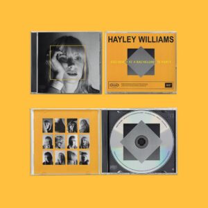 Hayley Williams Instagram - Ego Death At A Bachelorette Party. Yours on streaming services now. Pre-order physical copies available everywhere November 7th. Thanks for all your help on the tracklist. 💛
Photo by @zacharygray
Design by @jordandshort @helloluum
Hair & makeup by @colormebrian @gooddyeyoung
1. Ice In My OJ
2. Glum
3. Kill Me
4. Whim
5. Mirtazapine
6. Disappearing Man
7. Love Me Different
8. Brotherly Hate
9. Negative Self Talk
10. Ego Death At A Bachelorette Party
11. Hard
12. Discovery Channel
13. True Believer
14. Zissou
15. Dream Girl In Shibuya
16. Blood Bros
17. I Won’t Quit On You
18. Parachute
19.
20.