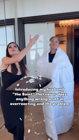 Heather Dubrow Instagram - Saint Terry … all bow 🤦🏻‍♀️🤷🏻‍♀️🤣

#coupleshumor #couplescomedy #couplesgoals #husbandwifehumor #husbandwifecomedy #introducingmyhusband