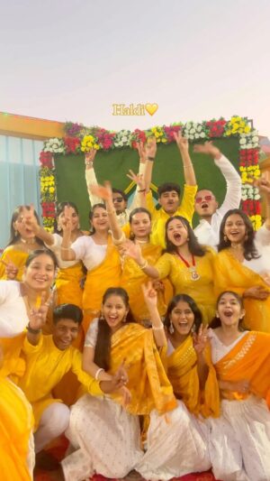 Heena Kumari Instagram - When the most awaited shaadi finally happensā¤ļø
#chachukishaadi #weddingreel #shaadi