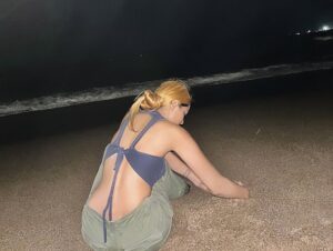 Heer Kaur Instagram - The waves and me, both were soooo high🫧🌊