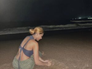 Heer Kaur Instagram - The waves and me, both were soooo high🫧🌊
