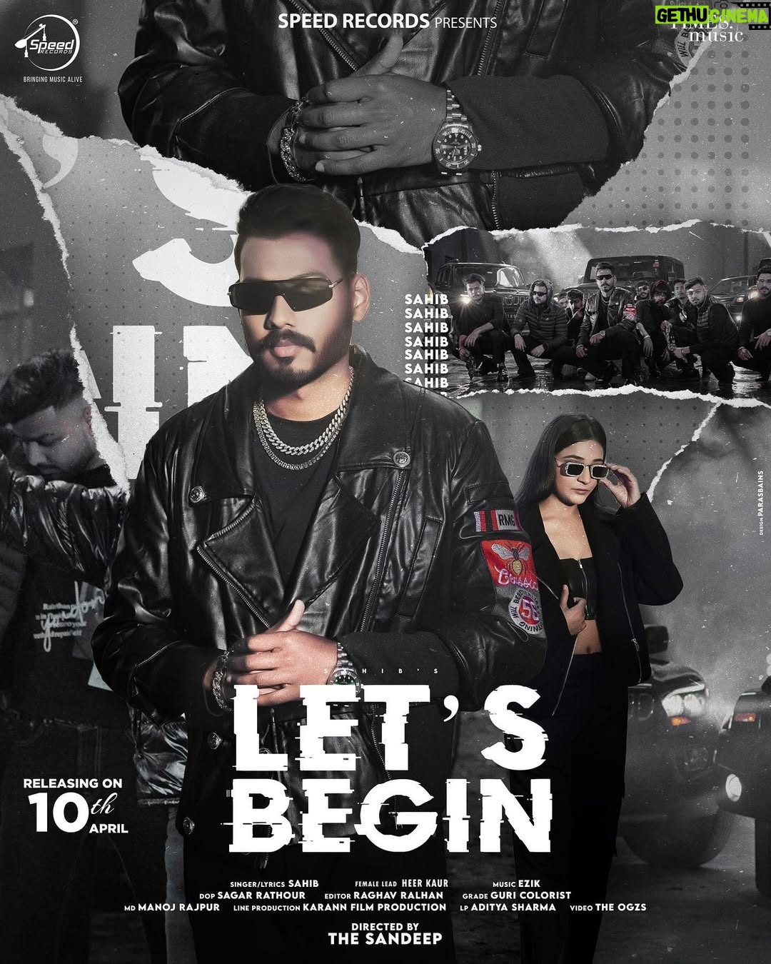 Heer Kaur - 2.4K Likes - Let's Begin 🔜🌪️

Releasing on- 10 April
@sahib.kashyap_0001 
@speedrecords 
@being_ezik 
@the_sndeep 
@being.mrrajput 
@the_ogzs 
Composer - Abhishek Biddla
Karan film production 
DOP - Sagar rathore